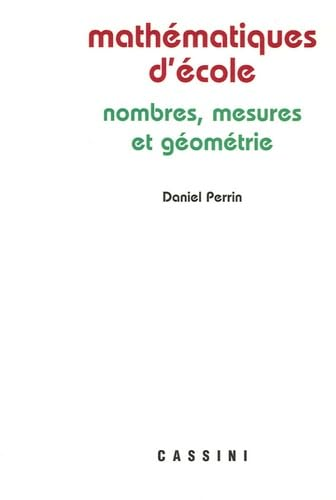 Math&eacute;matiques d'&eacute;cole