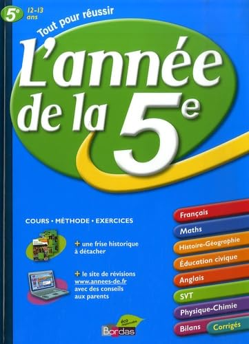 L'ann&eacute;e de la 5e