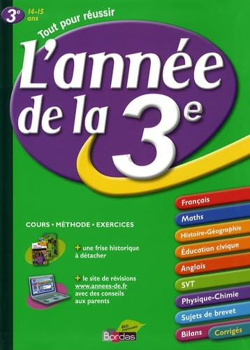 L'ann&eacute;e de la 3e