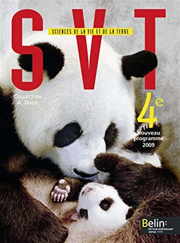 SVT sciences de la vie et de la terre 4e