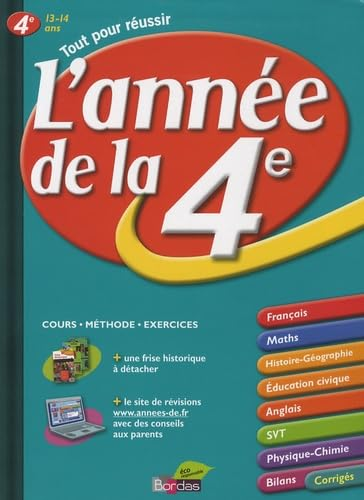 L'ann&eacute;e de la 4e