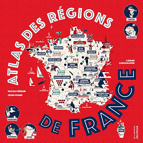 Atlas des r&eacute;gions de France