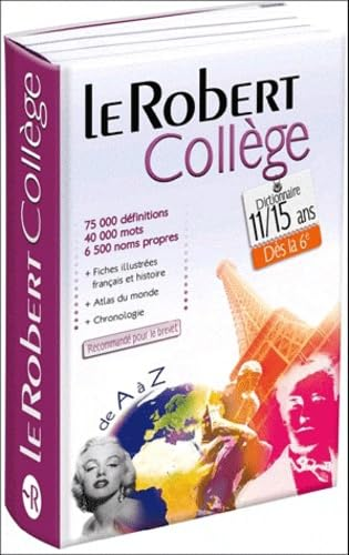 Le Robert Coll&egrave;ge