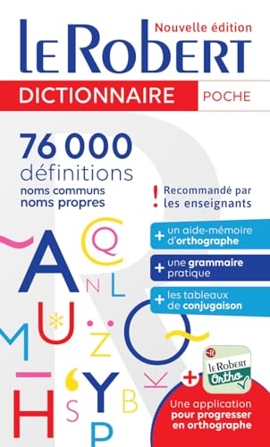 Dictionnaire Le Robert poche 2021